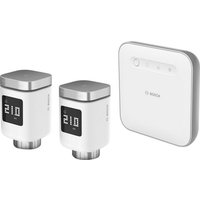 BOSCH Smart Home Starter Set mit Controller II und 2 Thermostaten Smart Home Station