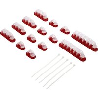 TRU COMPONENTS Kabelverbinder Sortiment TRU COMPONENTS WCM SET TT Kabelhalter selbstklebend 1386629 1 Trans  WCM SET TT