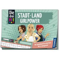 Kosmos Spiel Die drei !!! Stadt Land Girlpower