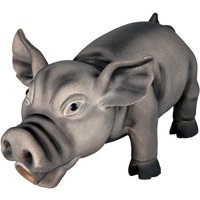 TRIXIE Tierquietschie Schwein  Original Tierstimme  Latex  Maße: 17 cm
