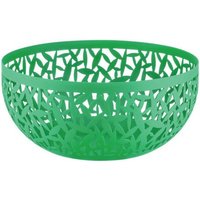 Alessi Schale Schale CACTUS 21 cm grasgrün  Stahl  epoxidharzlackiert