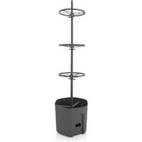 BURI Blumenbank 3x BURI Pflanztopf Tomaten Rankhilfe Übertöpfe Kräutergefäße Garten