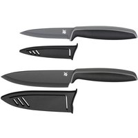 WMF Messer Set Touch  Set  2 tlg.  1x Allzweckmesser 20 cm  1x Kochmesser 24 cm  je mit Klingenschutz   mit passenden Schutzhüllen