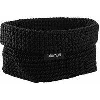 blomus Häkelkorb Tela Black M