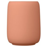 blomus Zahnputzbecher  SONO  Zahnbürstenbecher: Edle Keramik mit Soft Touch Oberfläche  Hochwertig  Soft Touch  Keramik  Glasiert  11cm  300ml