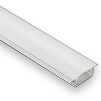 SO TECH  LED Stripe Profil 10 Stück LED Aluprofil 44 oder 55  Länge je 2 m  versch. Ausführungen  Abdeckung opal oder klar