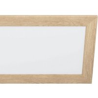 EGLO Deckenleuchte PIGLIONASSO  LED fest integriert  Neutralweiß  Deckenleuchte in weiß aus Stahl  Kunststoff   32W   Neutralweiß
