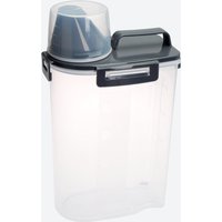 Waschmittelbox mit Dosierausgießer  verschiedene Farben und Größen