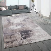 Paco Home Teppich Mero 106  rechteckig  Höhe: 16 mm  Kurzflor  modernes Design  melierte Used Optik