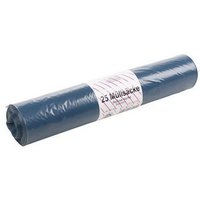 BURI Müllsack Müllsäcke 25 Stück 120L Blau Abfallsäcke Müllbeutel Abfallbeutel Säcke  120 L