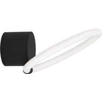 EGLO Deckenleuchte CARANACOA  LED fest integriert  Warmweiß  Deckenleuchte in schwarz aus Stahl   11 5W   Warmweiß