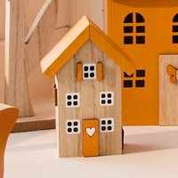 Deko Haus  ca. 8 5x5x11 5 cm