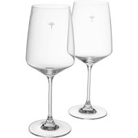 JOOP! Weinglas JOOP! LIVING   SINGLE CORNFLOWER Rotweinglas 2er Set  Glas