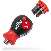 Wiha Schraubendreher Stubby  33744   Magnetisch  inkl. 6 Bits  TORX