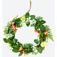 Dekokranz aus Rattan  Ø ca. 25 cm