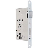 SO TECH  Einsteckschloss BKS Panikschloss mit Umschaltfunktion B B 1201  Stulp 24 mm  für Profilzylinder  PZ    Dornmaß 65 mm  DIN Rechts  Entfernung 72 mm  Lochung Vierkant 9 mm  2 tourig