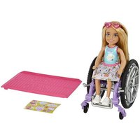 Mattel  Puppen Accessoires Set Mattel HGP29   Barbie   Chelsea   Puppe mit Rollstuhl und Rampe