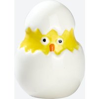 Deko Küken im Ei aus Porzellan  Ø ca. 5 5 cm