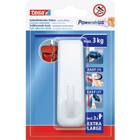 tesa Klebehaken tesa Powerstrips XL Klebehaken Rechteckig Weiß Inhalt: 1 St.   Powerstrips XL 