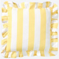 Dekokissen mit Rüschen  ca. 25x25 cm