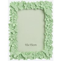 Fotorahmen mit Schmetterlingen  ca. 18 5x13 5x2 cm