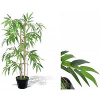Künstliche Zimmerpflanze Künstlicher Bambusbaum Twiggy mit Topf 90 cm Pflanze realistisch echt  vidaXL  Höhe 0 cm