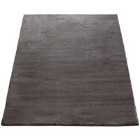Paco Home Fellteppich Rabbit 780  rechteckig  Höhe: 26 mm  Kunstfell  Kaninchenfell Haptik  ein echter Kuschelteppich  Uni Farben