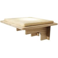 BURI Tierbett Katzen Wand Liegeplatz Schlafplatz Liegebrett Fensterliege Sitzplatz