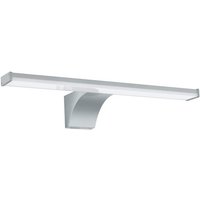 EGLO LED Spiegelleuchte Pandella 2  Leuchtmittel inklusive  Wand /Deckenleuchte   L40 x H7 5 x AL15cm   silber  chrom   7 4W inkl.