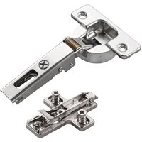 SO TECH  Möbelbeschlag 2 x Salice Topfband S700 110  Bohrbild T52 Nickel matt MPL EXZ H3  2 St 