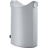blomus Wäschekorb Frisco Wäschesammler Wäschekorb Wäschebox Wäschetruhe Aluminium Grau  kein set 