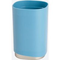 Zahnputzbecher mit verchromtem Boden  Ø ca. 7 3 cm