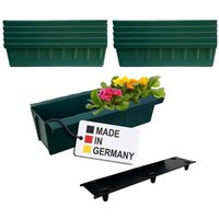BURI Pflanzkübel Paletten Blumenkasten Einsatz An  & Einhängen Europalette Pflanzkasten  10 St 