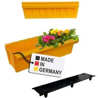 BURI Pflanzkübel Paletten Blumenkasten Einsatz An  & Einhängen Europalette Pflanzkasten  2 St 