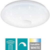 EGLO LED Deckenleuchte VOLTAGO2  Dimmfunktion  LED fest integriert  Extra Warmweiß  Kaltweiß  Neutralweiß  Tageslichtweiß  Warmweiß  Steuerung über Fernbedienung  CCT