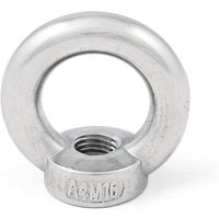 SO TECH  Ringmutter Ringmutter M8   M10 Edelstahl AISI 316  V4A    2 St 