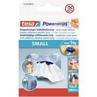 tesa Klebehaken tesa POWERSTRIPS  Small Doppelseitiger Klebestreifen Weiß Inhalt: 14   POWERSTRIPS  Small 