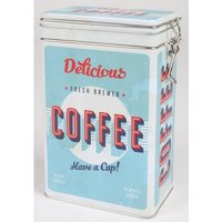 BURI Kaffeedose 12 Stück Metall Vorratsdosen mit Retro Designs Kaffee Kekse aufbewahre  Metall