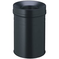 DURABLE Papierkorb Papierkorb Safe  rund 15l schwarz.