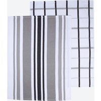 Geschirrtuch aus reiner Baumwolle  2er Pack  45x65cm