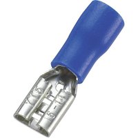 TRU COMPONENTS Flachsteckhülsen TRU COMPONENTS 1572132 Flachsteckhülse Steckbreite: 4.8 mm Steckdicke  FDD2 187 5 