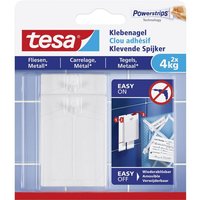 tesa Klebehaken tesa 77766 Klebenagel Weiß Inhalt: 2 St.   77766 