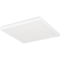 EGLO LED Deckenleuchte Rovito  Leuchtmittel inklusive  Wand /Deckenleuchte   L29 x B29 x H3 cm   weiß   13 4W inkl.