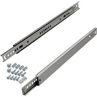 SO TECH  Auszug Teilauszüge KT 15 H27 NF MS Standardausführung  Traglast 15 kg  Länge 246 mm inkl. Schraubenset