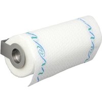 WENKO Küchenrollenhalter Modell Cerri  Papierrollenhalter für die Küche zur Wandmontage  rostfreier Edelstahl