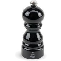 PEUGEOT Salzmühle PARIS 12cm Schwarz Buchenholz Lackiert uSelect Stahl