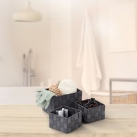 Körbe Set in Flecht Optik  3 teilig