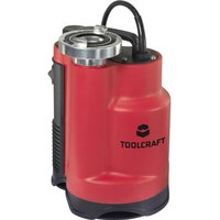 TOOLCRAFT Tauchpumpe Schmutzwasser Tauchpumpe mit Schlauch und