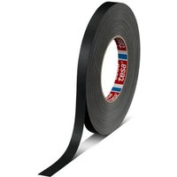 tesa Paket Klebeband Gewebeband 4651 12mm x 50m schwarz