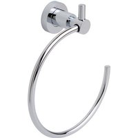 tesa Handtuchring 1x tesa LOXX Handtuchring Edelstahl  chrom 7 6 cm : 18 5 cm : 21 cm